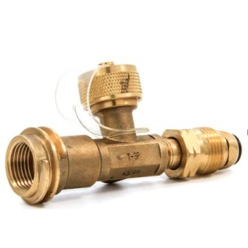 Camco Brass 3 Port LPG Tee