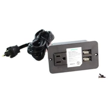 Lippert Components USB Outlet for Furniture Console