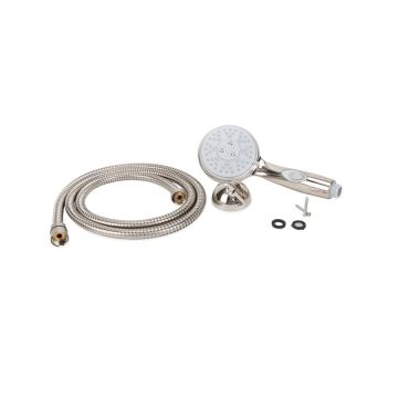 Camco RV / Marine Brushed Nickel Interior Shower Head Kit