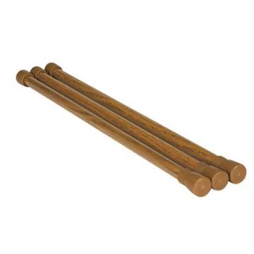 Camco 15-1/2" - 28" Oak Cupboard and Refrigerator Bars