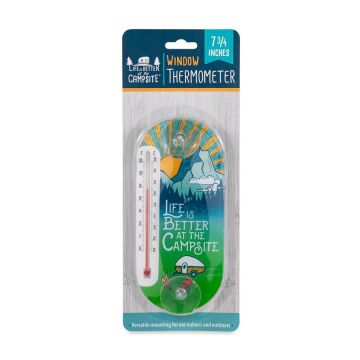 Camco Life is Better at the Campsite Window Thermometer, RV Campsite Design