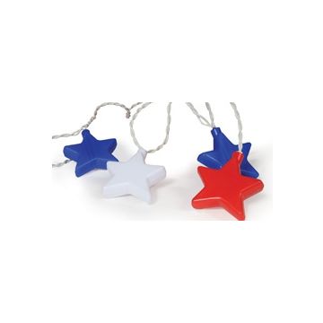 Camco Patriotic Stars Party Lights