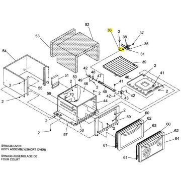 #36- pilot mounting bracket 63470