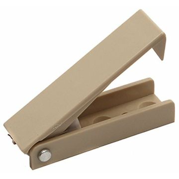 RV Designer Square Beige Baggage Door Catch - 2 Pack