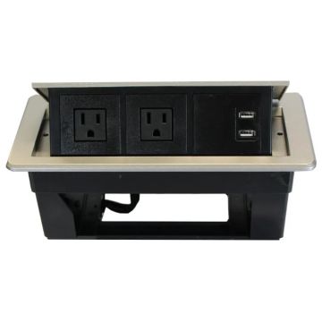 Lippert Components USB Outlet Pop-Up for Fold Down Tray