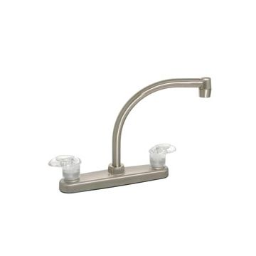 Phoenix Brushed Nickel Lever Handled Hi-Arc Pot Filler Kitchen Faucet