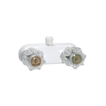 Phoenix White Shower Valve with Vacuum Breaker