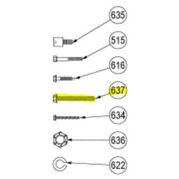 Dometic Optima Awning Hardware Screws 14-10 x 2.5 HHW-10 Pack