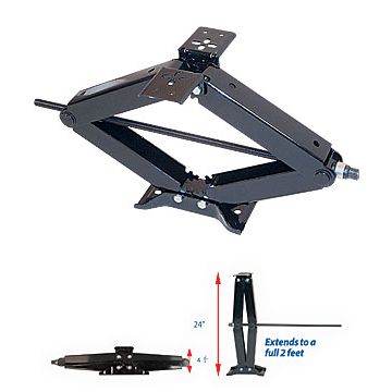 Ultra-Fab 24" 5,000lb Scissor Stabilizer Jack