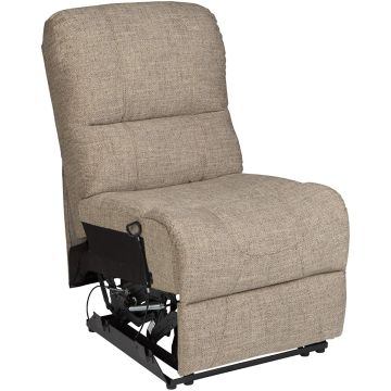 Lippert Components Heritage Series Cobble Creek Fabric Armless Recliner Chair