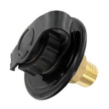 Valterra 1/2" Black Fresh Water Inlet