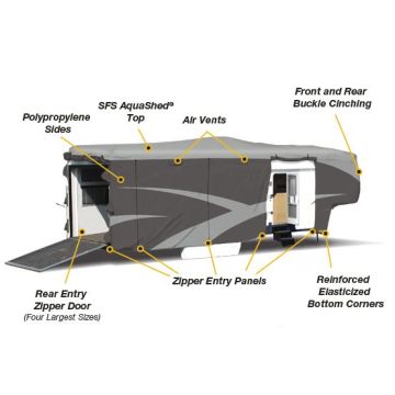 ADCO Designer SFS 5th Wheel Cover for Toyhauler Trailers 23'1" - 25'6"