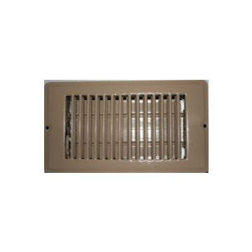 AP Products Brown 4" x 10" Floor Register