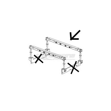 PullRite 16K/20K SuperGlide Removable Base Bed Rail Kit