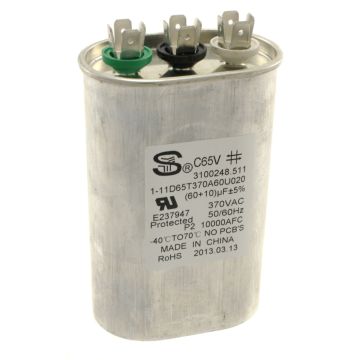 Dometic A/C Run Capacitor Kit 60/10 MFD