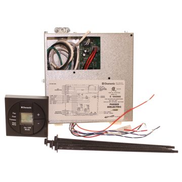 Dometic Black Single Zone Control Kit and LCD Heat Strip Thermostat