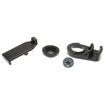 Dometic Complete Black Door Lock Assembly