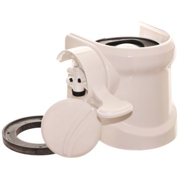 Dometic White Tall Toilet Base Kit