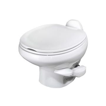 Thetford Aqua Magic Style II White Low Profile with Water Saver Toilet