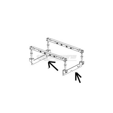 PullRite SuperGlide 16K & 20K SuperRail for Chevrolet 1999 - 2010: 2500/3500 & 1999 - 2007: 1500 (6-1/2' bed, except 2007 new body) FRAME BRACKET KIT ONLY