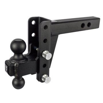 BulletProof Hitches™ 2" Heavy Duty 4" Drop/Rise Ball Mount Hitch