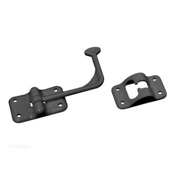 RV Designer 90° Black Plastic Angled Door Holder