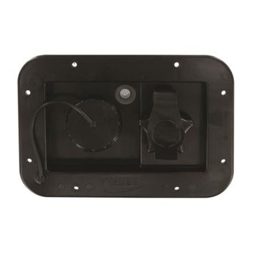 Valterra Black Rectangular Gravity/City Water Hatch