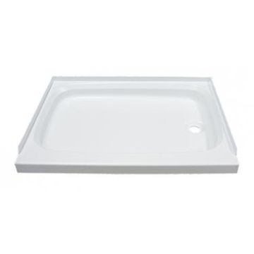 Lippert Components Better Bath 32" x 24" Right Hand Drain Shower Pan - White