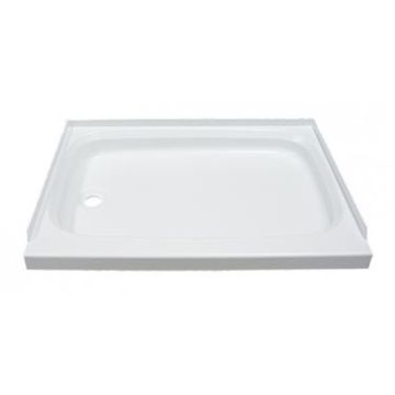 Lippert Components Better Bath 32" x 24" Left Hand Drain Shower Pan - White