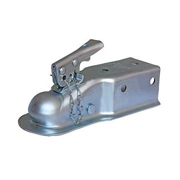 Trailer Coupler 6000LB 2" Ball 3" Wide Channel