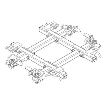 Husky Fifth Wheel Trailer Hitch Mount Kit for Ford Trucks