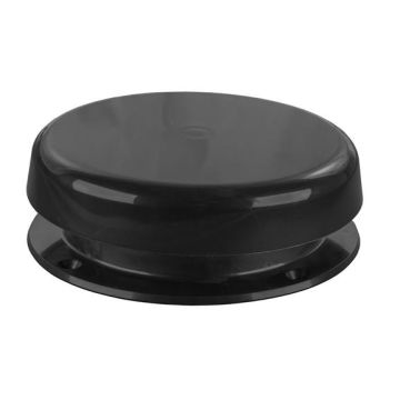 Mushroom Style Black Screw On Sewer Vent Cap