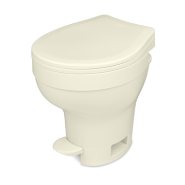 Thetford Aqua Magic VI Permanent High Rise Bone Colored Toilet