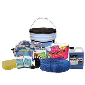 Valterra Standard Wash & Wax RV Starter Kit Bucket