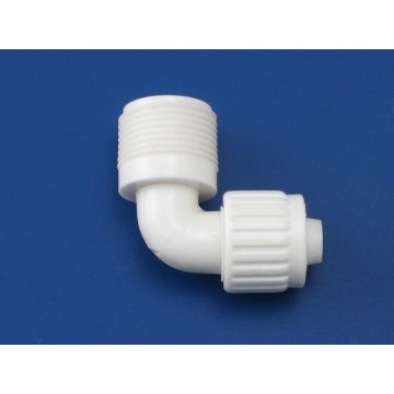 Flair-It 1/2" Flare x 3/8" MPT Elbow Adapter