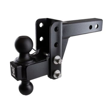 BulletProof Hitches™ 2" Medium Duty 2" Drop/Rise Ball Mount Hitch