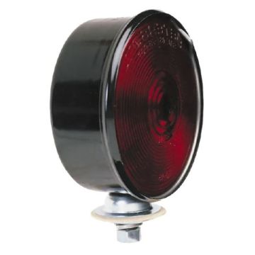 Peterson Incandescent Red Pedestal Mount Light Assembly PM-410R Side