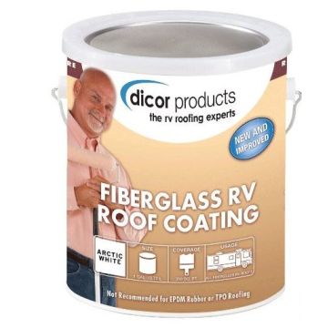 Dicor Fiberglass RV Roof Coating