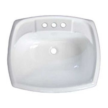 LaSalle Bristol 12" x 15" Parchment Utility Sink