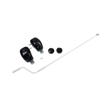 Solera Pull Style Manual to Crank Style Manual Awning Upgrade Kit Black