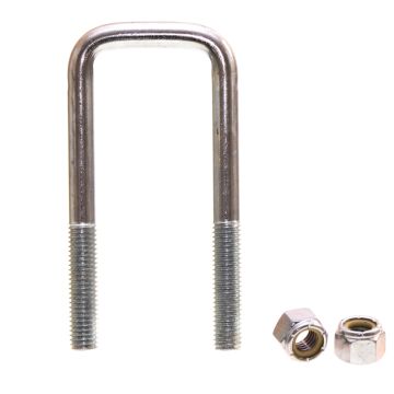 Square U-Bolt 1-9/16" x 2-1/8" x 3/8"