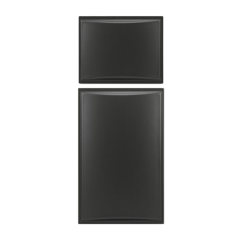 Dometic DM2852/DM2862/NDR1062 Refrigerator Upper & Lower Brushed Black