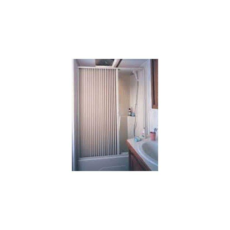 Irvine Shade and Door, Inc. Custom Pleated Folding Shower Door