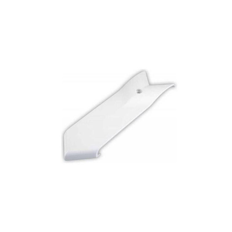 JR Products Polar White Corner Slide Out Extrusion Cover