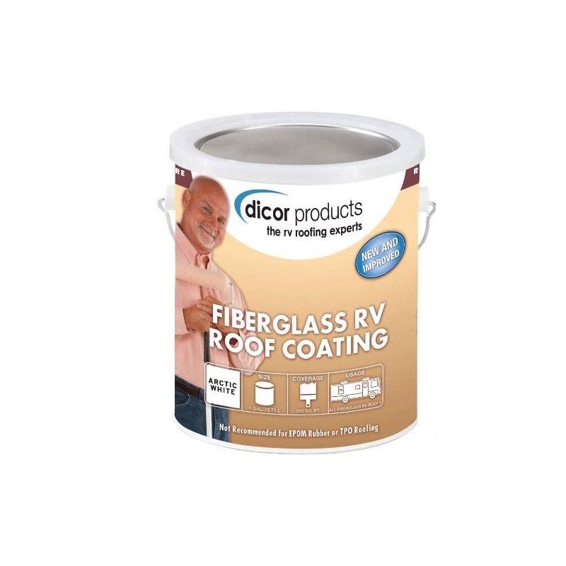 Dicor Fiberglass RV Roof Coating   Rp Frc 1 