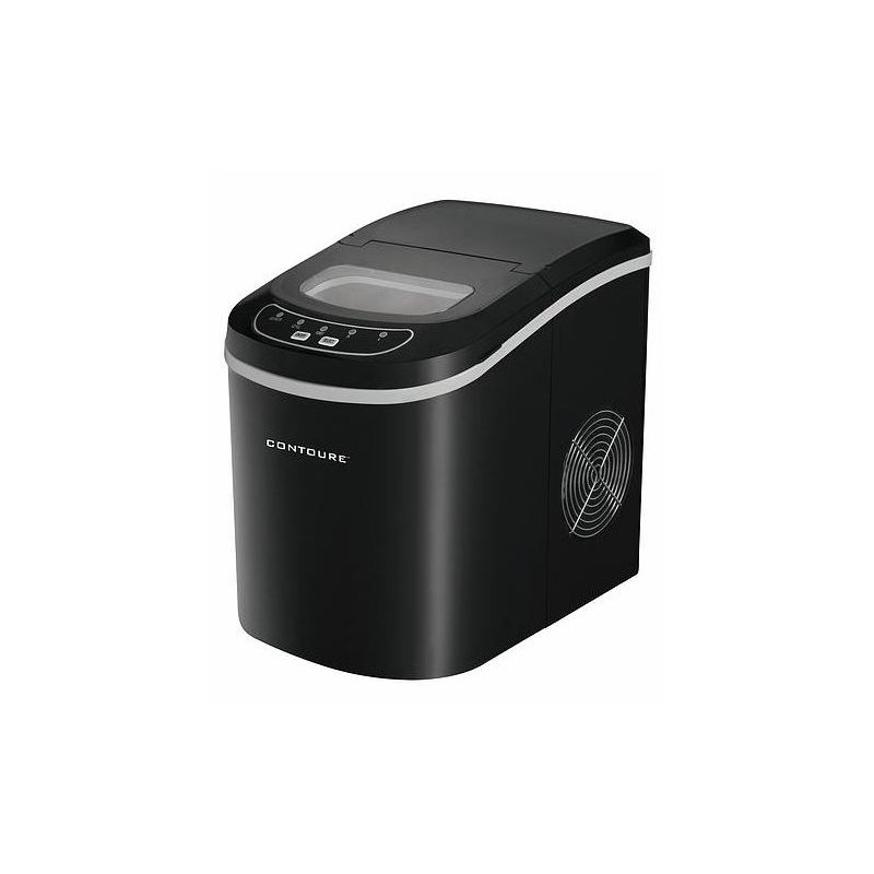 Contoure Black Compact Portable Ice Maker