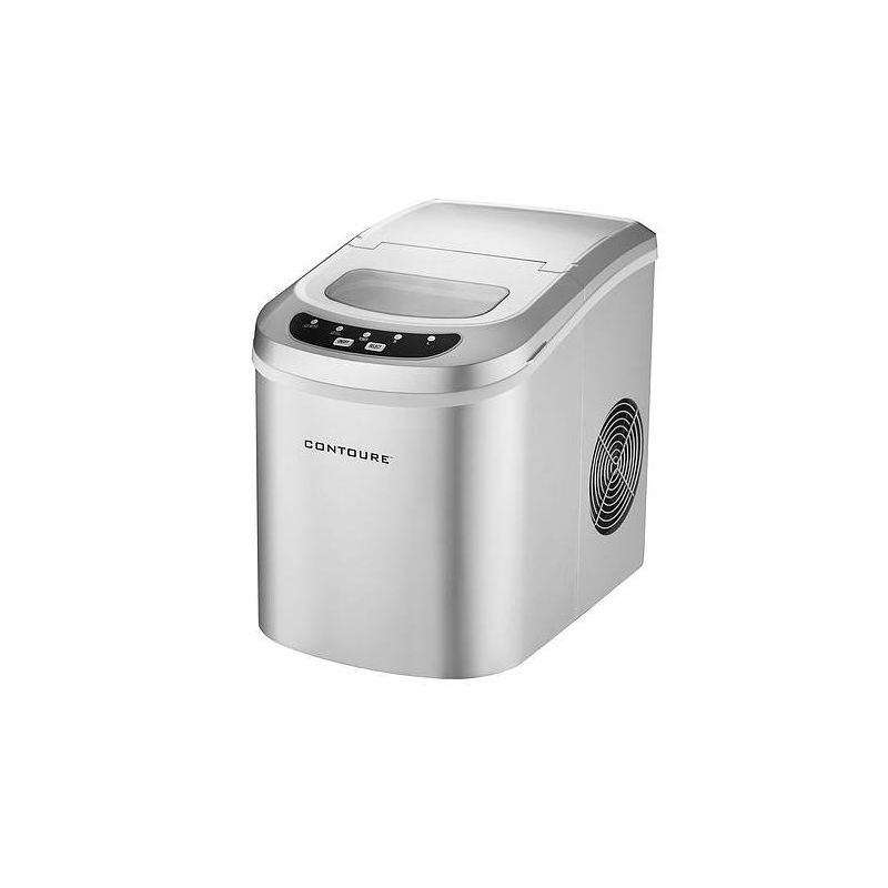 Contoure Silver Compact Portable Ice Maker