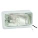 Bargman Compact White/Clear Porch Light