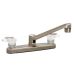 Phoenix Brushed Nickel Lever Handled Kitchen Faucet