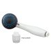 Phoenix White 3 Function Handheld Shower Head w/ Flow Controller